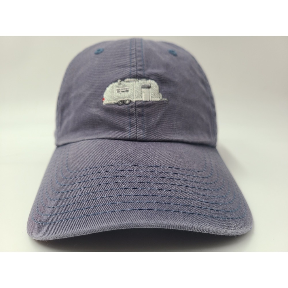 RV Camper Trailer American Needle Strapback Adjustable Hat Cap Men Women Blue‎ - Picture 2 of 15
